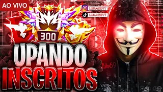 ZUNI AO VIVO - UPANDO INACRITOS = CODIGUINS, BORA JOGAR FREE FIRE?