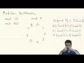Discrete Structures Modular arithmetic