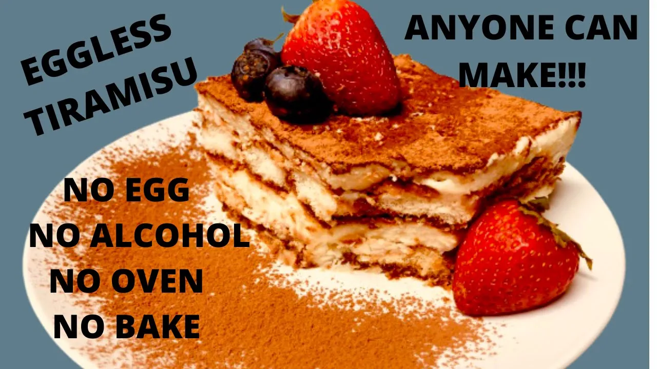 Tiramisu│ Italian Tiramisu │Eggless Tiramisu │ Tiramisu Recipe │No Bake Dessert │Italian Dessert