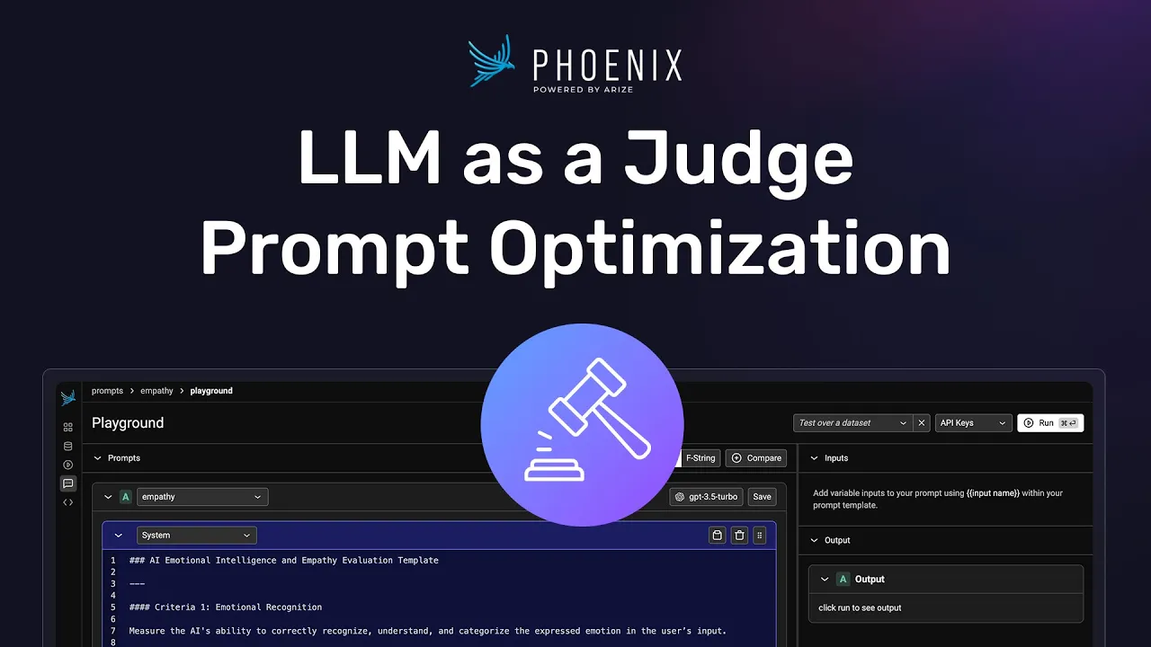 LLM as a Judge Prompt Optimization