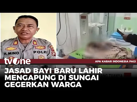 Sekumpulan Bocah Temukan Jasad Bayi Mengapung di Sungai, Polisi Beri Keterangan