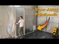 Collapsible Garage Paint Booth DIY