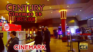 Century Cinemas 16 First Look Low Light 4K POV Mountain View CA Cinemark 2025 04 04