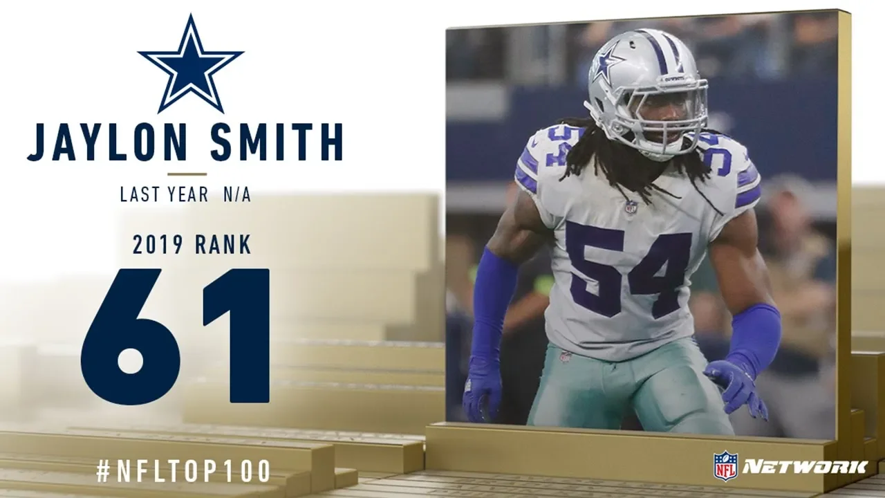 #61: Jaylon Smith (MLB, Cowboys) | Top 100 Players of 2019 | NFL