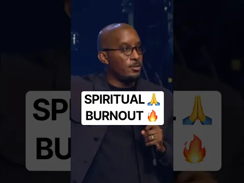 You Are Suffering From Spiritual Burnout: Dharius Daniels Reveals Faith Fatigue In 1 Kings 19