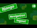 Adding Navigation Bar and logout Functionality Django tutorial in Hindi