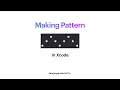 Zig-Zag Pattern C Xcode