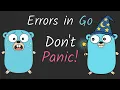 Error Handling in Go Golang for Devs