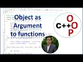 Object as Argument to Function in C