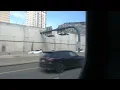 MBTA Silver Line Ride to Logan Airport SL1 South Station to Terminal B Stop 2