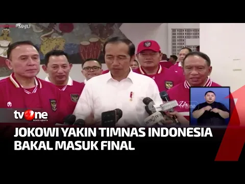 Presiden Jokowi Optimis Timnas Indonesia Masuk Final