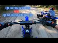 Yamaha Raptor 90 vs Apollo 125 RFZ Chinese Dirt Bike QUADNATION 929 vs QUADNATION Jr