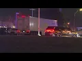 Semi-truck driver shot by police after ramming patrol cars leading chase through Summit County