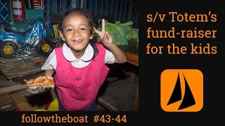 Esper Refit 43-44  –  Totem’s fundraising; bow fitting; meeting the yard workers