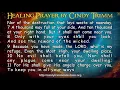 Healing Prayer by Dr Cindy Trimm Text