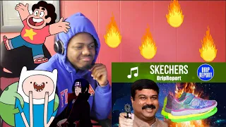 Download @DripReport - Skechers REACTION | HIS FIRST ORIGINAL SONG ISSA HIT | MP3