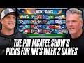 The Pat McAfee Show Picks Predicts Every Game For NFL s 2025 Week 2 Weekend