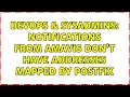 DevOps SysAdmins Notifications from Amavis don t have addresses mapped by Postfix