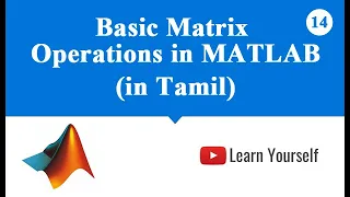 Basic Matrix Operations in MATLAB Array Vs Matrix operations in MATLAB Arithmetic operations
