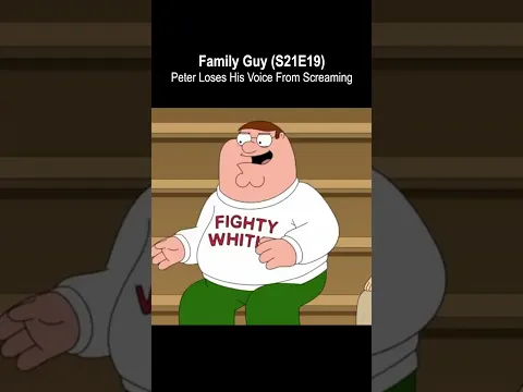 Can Screaming Really Make You Lose Your Voice? YES! Just Ask Peter Griffin of Family Guy!