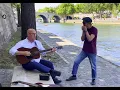 Download Lagu No Particular Place To Go - Chuck Berry Cover - with David Chalumeau by the Seine in Paris