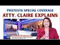PR0TESTA SPECIAL COVERAGE |  ATTY. CLAIRE EXPLAINS