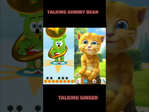Talking Gummy Bear VS Talking Ginger #shorts