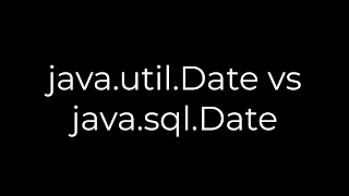 Java java util Date vs java sql Date 5solution