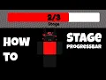 How To Make a Stage Progress Bar In Roblox Studio 2024