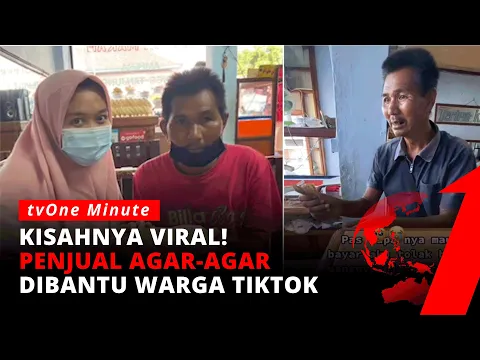 Viral! Beli Nasi Padang Rp5 ribu Penjual Agar-agar Dapat Donasi Rp100 juta
