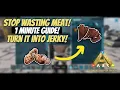 Cooked Prime Meat Jerky Guide for ARK Ultimate Mobile Edition