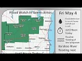 Updated Briefing On Flood Watch This Morning And Baraboo RIver Flooding