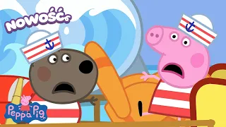 Świnka za burtą! | Świnka Peppa | Kreskówki dla Dzieci