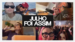 JULHO: FEIRINHA, PODCAST, HARRY STYLES, NÍVER DO MANU, CANADÁ, NY, XUXA • Karol e Maqui