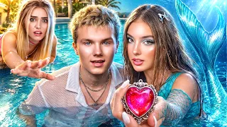 Mermaid Came to Real World For a Crush! How to Date a Mermaid?