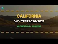 California Permit Practice Test 2026-2027 Test 2 - 46 Real Questions with Explained Answers