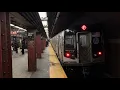 NYC Subway 15 E F Trains in 15 Minutes Lexington Av-53 St PM Rush