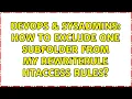 DevOps SysAdmins How to exclude one subfolder from my RewriteRule Htaccess rules