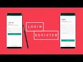 Simple Registration SignUp App design Android Studio 2024