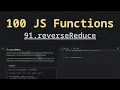 91 reverseReduce Solving 100 JS Functions