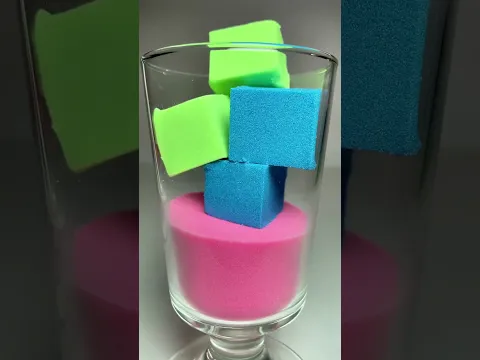 Very Satisfying and Relaxing, Kinetic Sand ASMR, Drop and squish