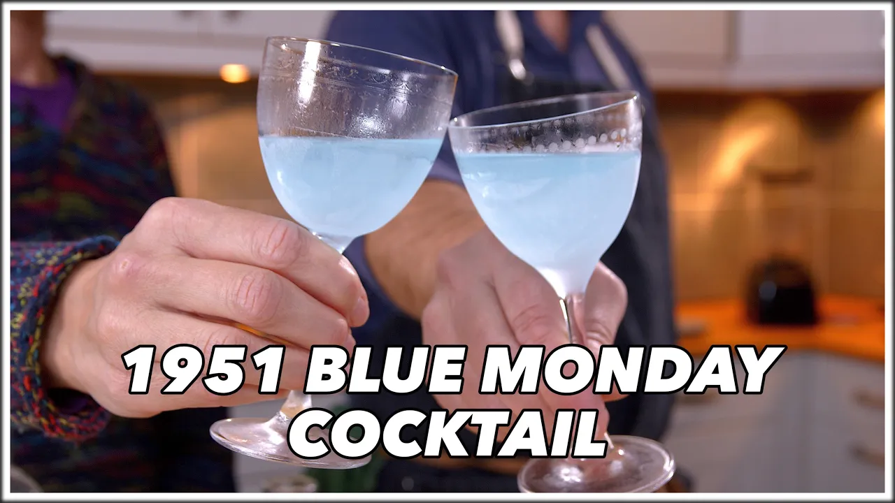 New Rules For Vodka - So We Make A 1951 Blue Monday Vodka Cocktail - Cocktails After Dark