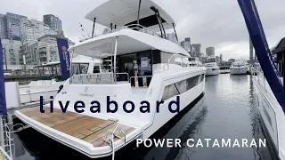 Tour the 2021 Fountaine Pajot MY 44 Power Catamaran | Boating Journey