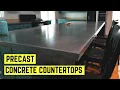 The EASIEST Concrete Countertop Mix