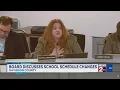 Metro School Board discusses schedule changes