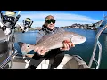 Non-Stop Redfish Bite In The Winter In Only 38 Degree Water Virginia Beach