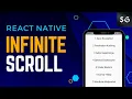 Infinite Scroll in React Native using FlatList React Native Tutorial