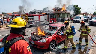DESLOCAMENTO E RESGATE | SIMULADOR DE BOMBEIRO ESTÁ INCRÍVEL!