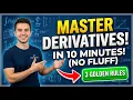 How to Find the Derivative of ANY Function Power Product Chain Rules