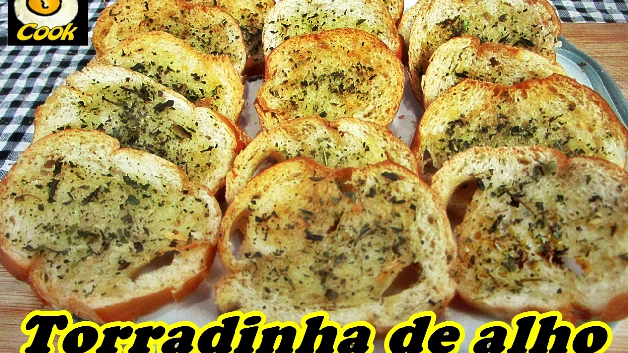 Torrada com azeite e orégano